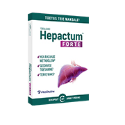Natural Pharmaceuticals Hepactum™ FORTE ühe kuu proovipaki väike kokkuvõttepilt.